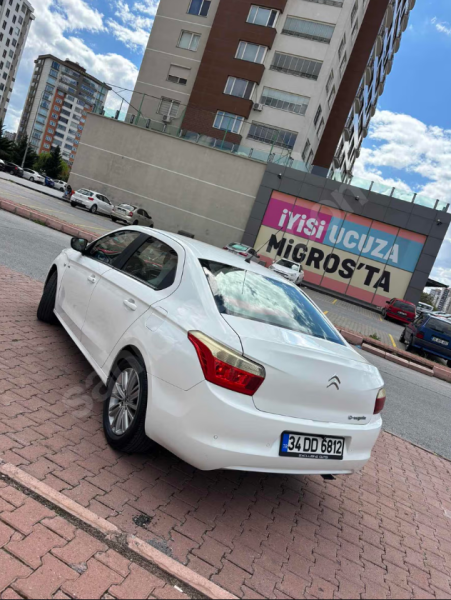 Askeri personelden satlık Citroen c elysee exculisve paket