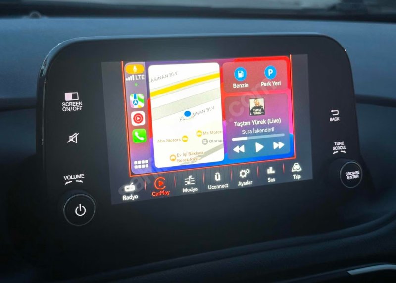 HATASIZ 2023 FİAT EGEA 1.4 FİRE URBAN 45.ooo KM LED FAR+CARPLAY