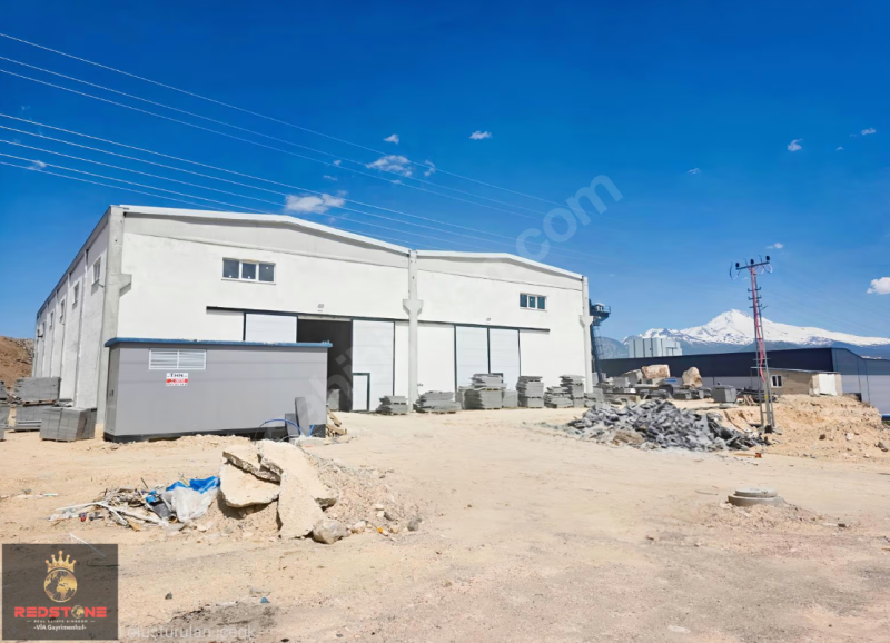 Kayseri İncesu Sultansazı OSB Kiracılı Satılık Fabrika