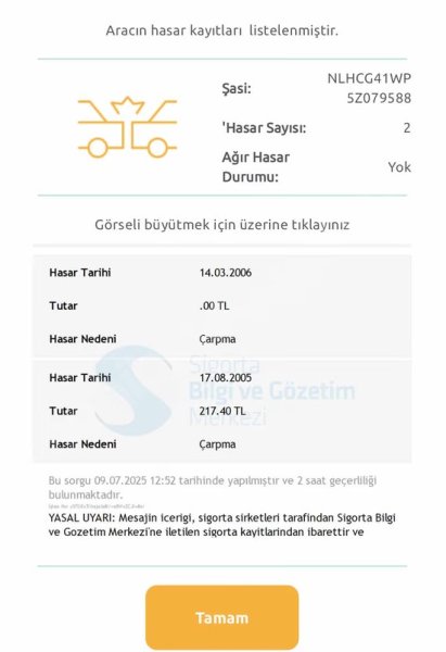 Sahibinden 241.000 km de