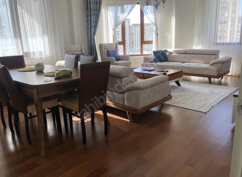TALAS BAHÇELİ EVLERDE EŞYALI 3+1 DAİRE-AİLELER İÇİN UYGUNDUR