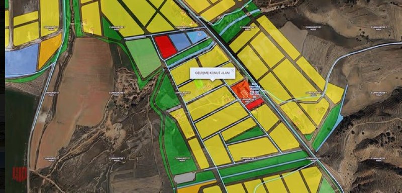 FELAHİYE KALE MAH. YOL KENARI 570M² TEK TAPU PARSEL