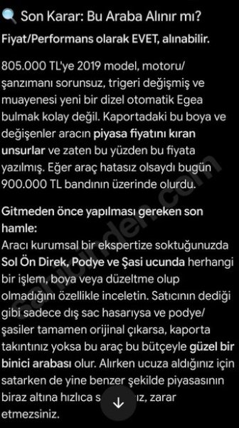 2019 1.6 otomatik acil satılık.