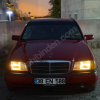 Kırmızı Mercedes Benz W202 C180