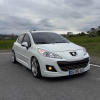 FULL EKSTRALI BEBEK GİBİ GECEYİ AYDINLATAN BEYAZ PEUGEOT 207